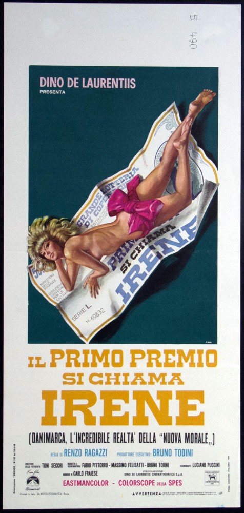 Locandina di IL PRIMO PREMIO SI CHIAMA IRENE (1969)