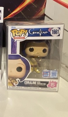 Coraline Funko Pops with dowsing Rod Neu 