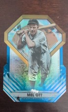 2022 Topps Update Series - Diamond Greats Die-Cuts Mel Ott #DGDC-65 Blue