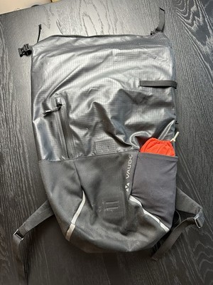VAUDE Fahrradtasche Gepäckträger   QMR Klicksystem   inkl. Regenschutz   Schwarz