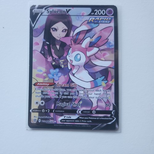 Sylveon V TG14/TG30 Swsh09: Brilliant Stars Trainer Gallery Holo