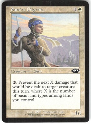 Samite Pilgrim 15 Planeshift PLS C MTG Magic The Gathering C MP