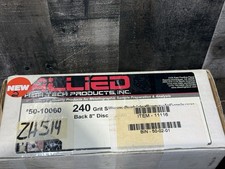 Allied High Tech 240 Grit Silicon Carbide Disc, 8" Dia, 50-10060 - 100 Pieces