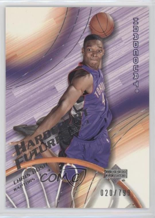 2003-04 Upper Deck Hardcourt Futures 20/799 Chris Bosh #129 Rookie RC HOF 04u1