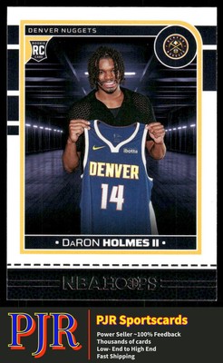 DaRon Holmes II 2024-25 Hoops #252 Denver Nuggets