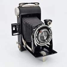 Franka Rolfix 120 Folding Camera Prontor II Schneider Radionar 105mm f4.5 1940s
