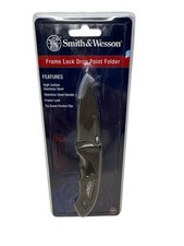 Smith Wesson CK400L 7.3in High Carbon S.S. Folding Knife with a 3in Drop...