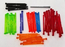 Lego Projectile Arrow Bar 8L w/ Round End Shooter Dart Part 15303 Lot of 55 +/-