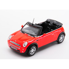 New Mini Cooper Cabriolet 2005 Red 1:43 Cararama Auto Stradali -D- New Model
