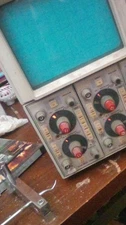 Tektronix 7603 Analog Oscilloscope with Multiple Channel Controls Large Display