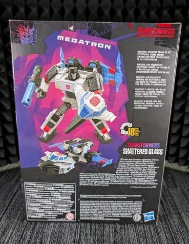 Hasbro Transformers Generations Shattered Glass Megatron Voyager Class UNOPENED - Picture 3 of 7