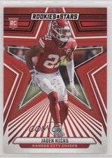 2024 Panini Rookies & Stars Rookies Red Jaden Hicks #137 3n1