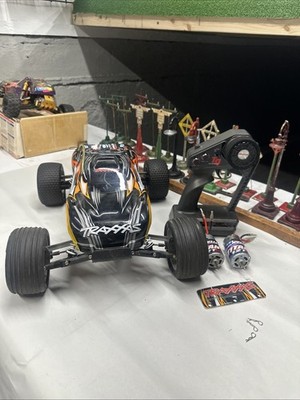 Traxxas Rustler 2WD Stadium Truck Titan 12T Untested AS-IS