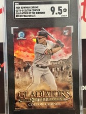Bowman 2024 * Gladiadores * Colton Cowser / 5 Estuche Rojo Hit SSP 2/5 Rookie RC
