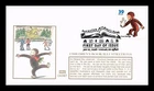 US COVER CURIOUS GEORGE FAVORITE CHILDREN'S BOOK ANIMALS FDC GLEN CACHET