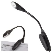LED Book Light Clip On – Adjustable Flexible Reading Light for Bed Night Reading