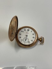1907 Hampden Gold Filled Pocket Watch - For Repair/Parts