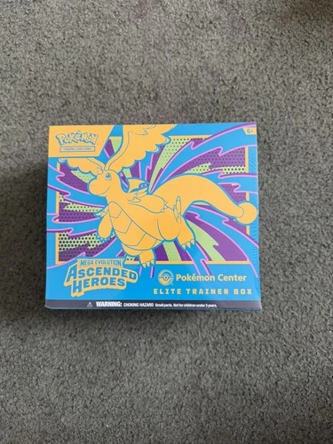 Pokemon TCG - Ascended Heroes Pokemon Center ETB Elite Trainer Box Sealed