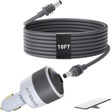 Starlink Mini Car Adapter with 10FT DC Power Cable, 12V to 24V DC Step Up Conver