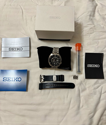 Seiko SRP777 Prospex Turtle Automatic Diver 200m + Strap Code Jubilee Bracelet