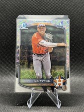 2025 Bowman Chrome - #BCP-212 Caden Powell - 1st Prospect Laser Refractor