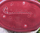 starkist 2-PC CHICKEN-OF-THE-SEA DISH tuna fish baker SALAD SERVER bauer pottery — photo 9