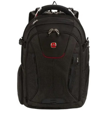 Swiss Gear 5358 Laptop Backpack Black Dot USB ScanSmart Adult Youth Large