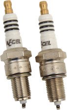 Accel Platinum Spark Plugs 2 Qty. Y2410p Cyclelite Harley-davidson Super Accel Platinum Spark Plugs 2 Qty. Y2410p Cyclelite Harley-davidson Super