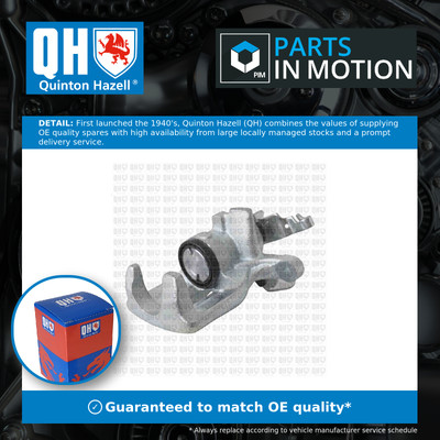 Brake Caliper fits SKODA OCTAVIA Mk3 1.8 Rear Right 14 to 17 QH 5Q0615424B New