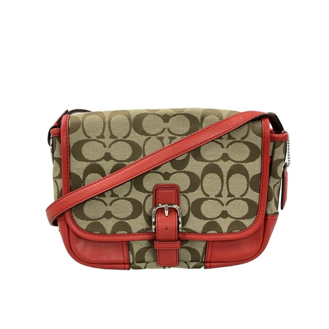 Coach Signature Flap Mini Crossbody Bag in Black