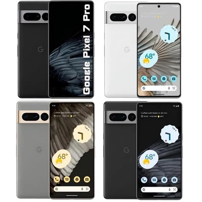 GOOGLE Pixel 7 Pro (5G) Smartphone Handy 128GB 256GB 6.7 Zoll Ohne Vertrag - Neu