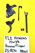 FIE STANDARD 38 Parts Hammer + TRIGGER, SAFETY, MAIN SPRING 25-870