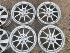 4x Alufelge 17 Zoll 6.5" 5x112 49ET Glanz Silber A2464010102 Mercedes-Benz