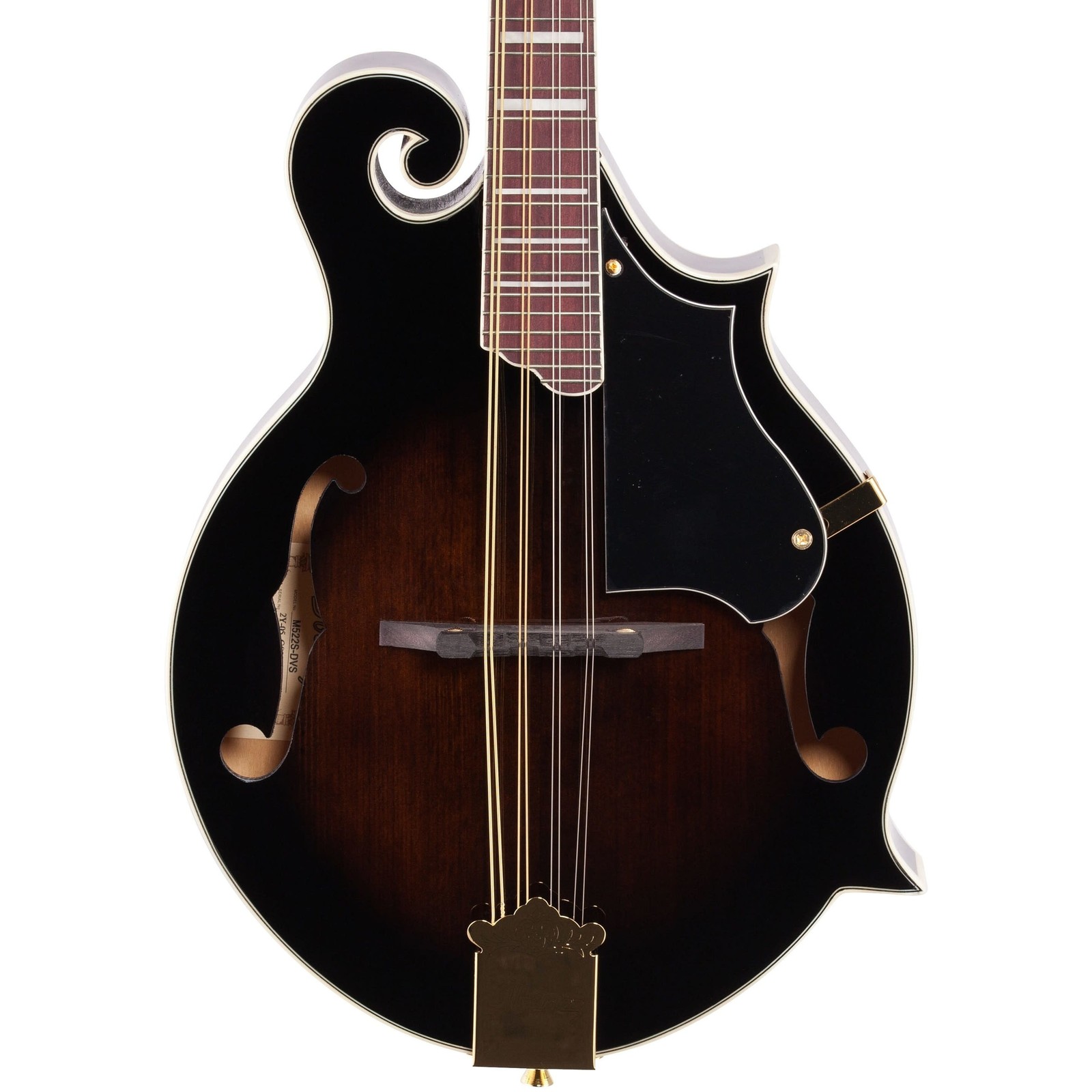 Ibanez M522S F-Style Mandolin, Dark Violin Sunburst High-Gloss w/ Tuner and Stan