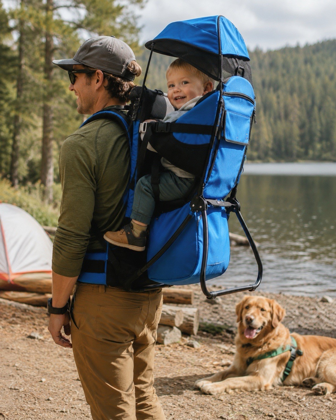 Clevr+ Child Backpack Carrier for Hiking