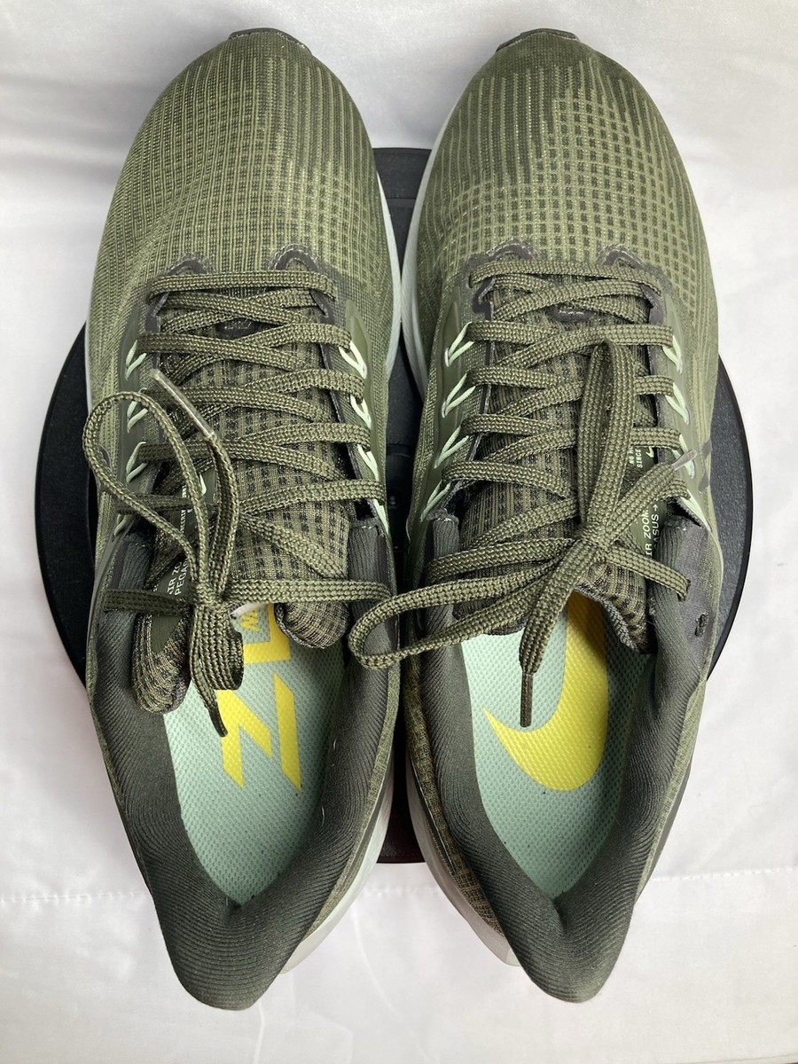 Nike Air Zoom‎ Pegasus 10.5 Olive Green White Running Shoes DH4071-300 Athletic Men main image 3