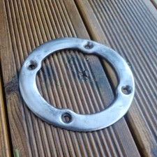 MGB, MGBGT Pierścień dźwigni biegów - stal szczotkowana - AHC187