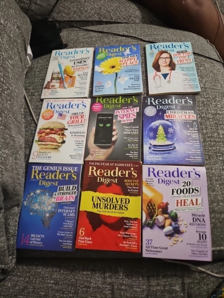 25+ Reader's Digest Large Print Magazines in English for sale