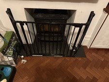 Babasafe Multifit Fire Guard - Baby / Nursery - Black Metal - Great Condition