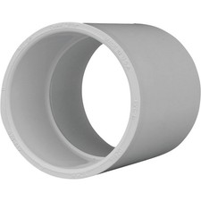 Charlotte Pipe 2 In. Sch. 40 PVC Coupling PVC 02100 1600HA Pack of 25 Charlotte