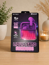 Glow In The Dark Liquid Sand Bluetooth Earbud...