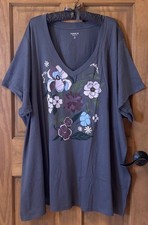 TORRID TEE SHIRT SHORT SLEEVE T SHIRT TOP BLOUSE 6 6X 6XL 30 NEW