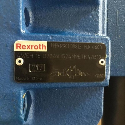 1piece new   4WEH16D72/6HG24N9ETK4/B10 R901108813 Directional spool valve #zc