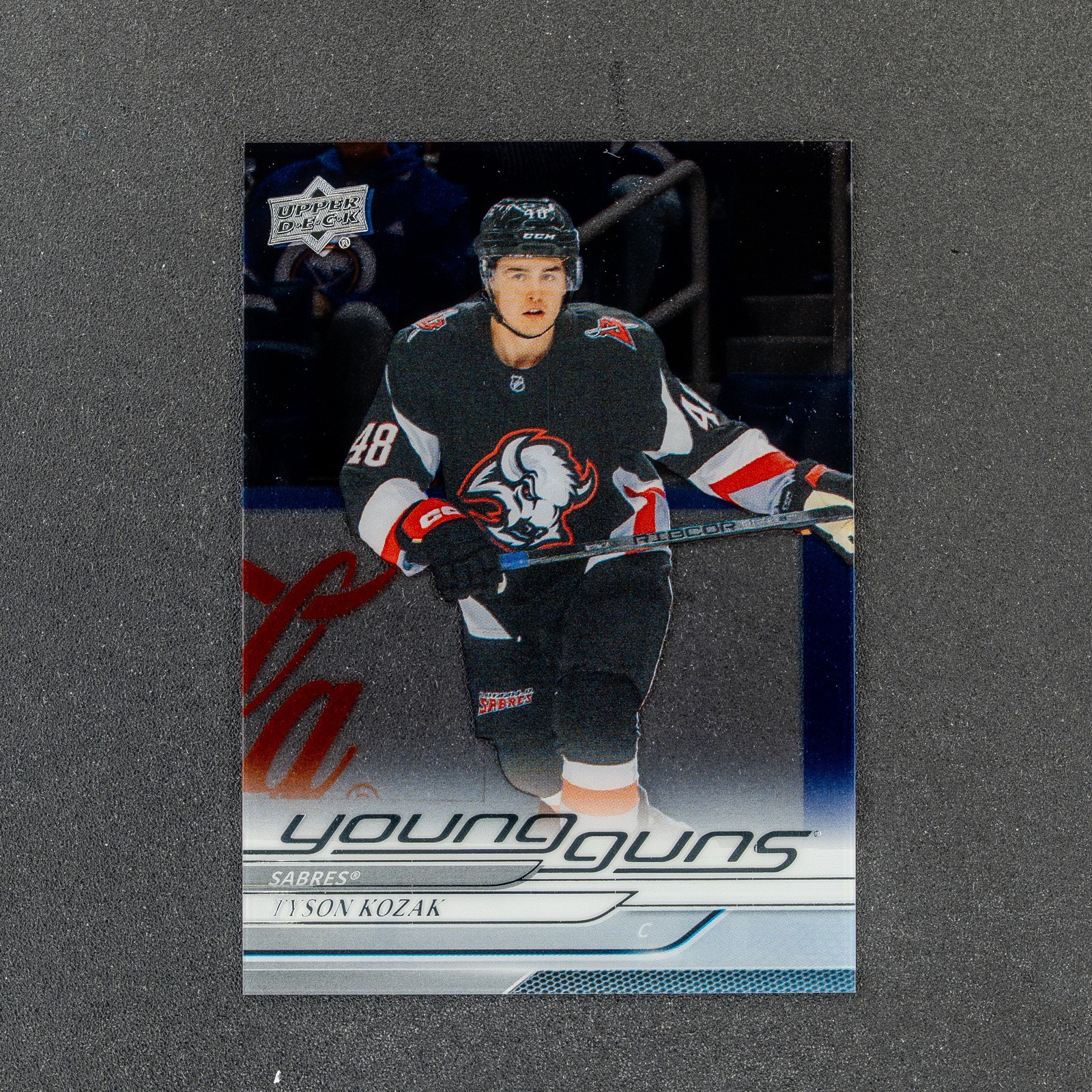 2024-25 Upper Deck Extended Series Tyson Kozak Young Guns Clear Cut #715