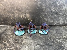 Warhammer 40k Tyranid Warriors 3x Painted Tyranids  2190 