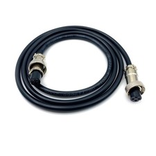 16.4ft GX12 4 Pin Cable Double Female Head Aviation Cordset, 4