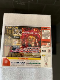 Dreamcast Street Fighter lll W impact game NTSC-J