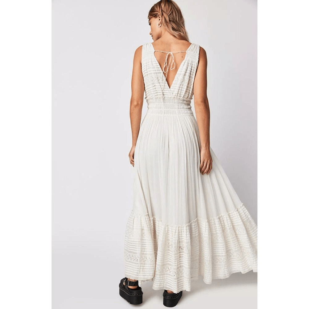 Free People FP One Alessia Maxi Dress Size XS B-2 image 4