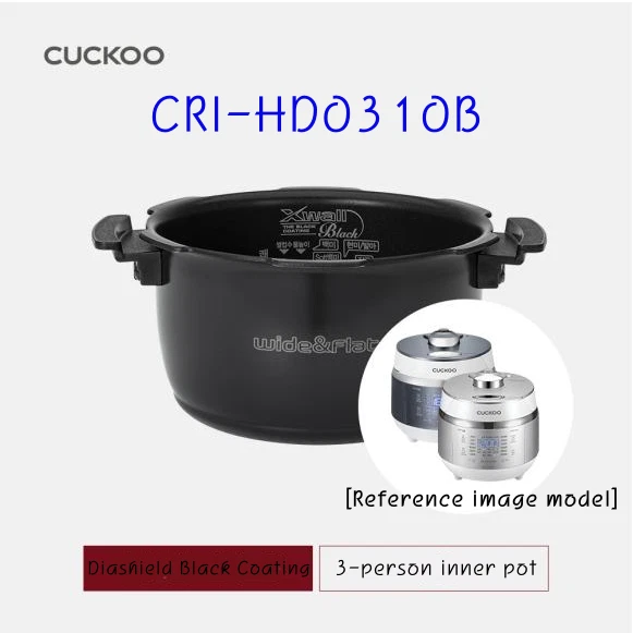 Cuckoo CRI-HD0310B 3-Cups inner pot CRP-EHB0310FC,FW model compatible inner pot
