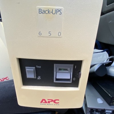 APC Back-UPS 650 Desktop UPS 650 VA 6 Outlets Beige